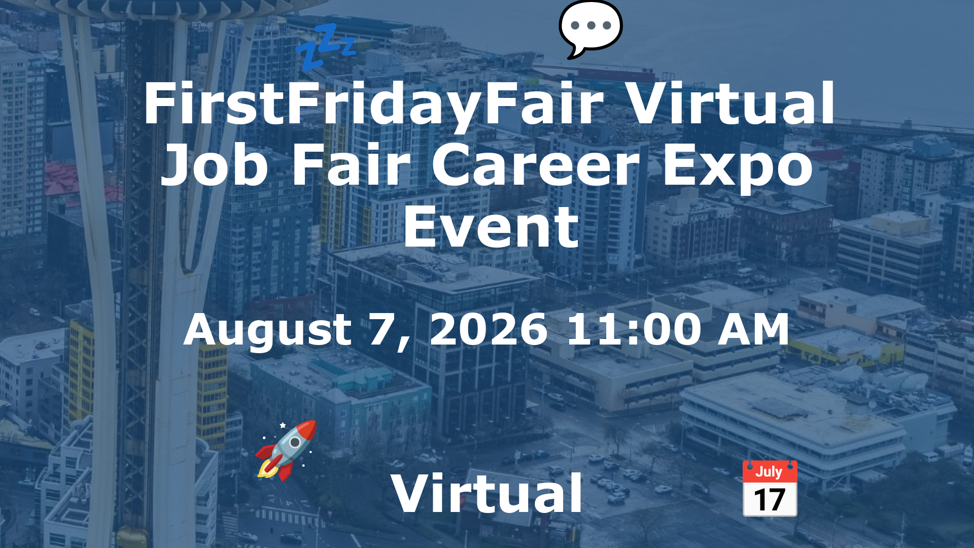 FirstFridayFair Virtual Job Fair Career Expo Event event image